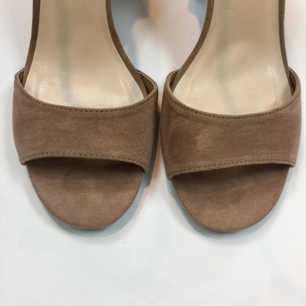 NEW Lulu’s Sidecar Cutie Suede Ankle Strap Sandal